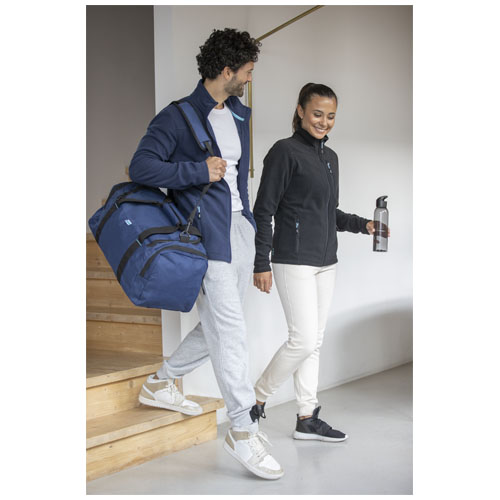 Amber GRS recycelte Fleecejacke für Herren - weiss / XS