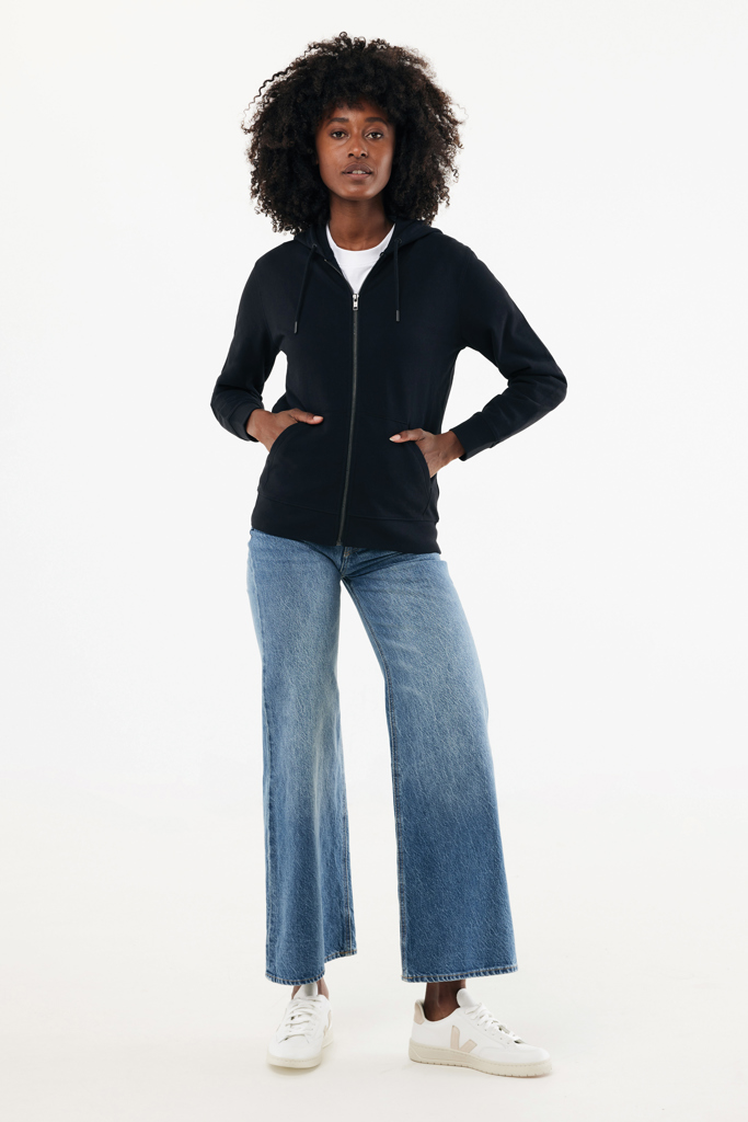 IQONIQ Abisko Zip-Kapuzenpullover aus recycelter Baumwolle