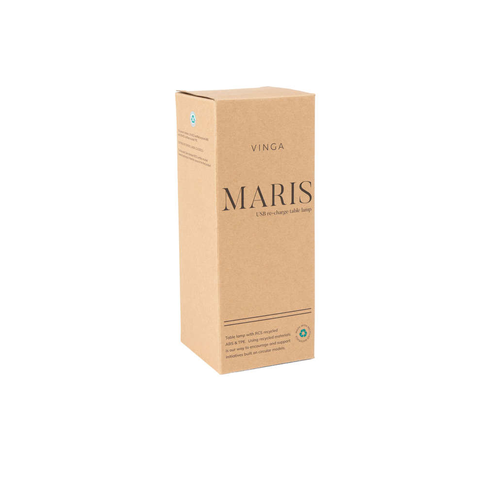 VINGA Maris Tischleuchte aus RCS recyceltem ABS