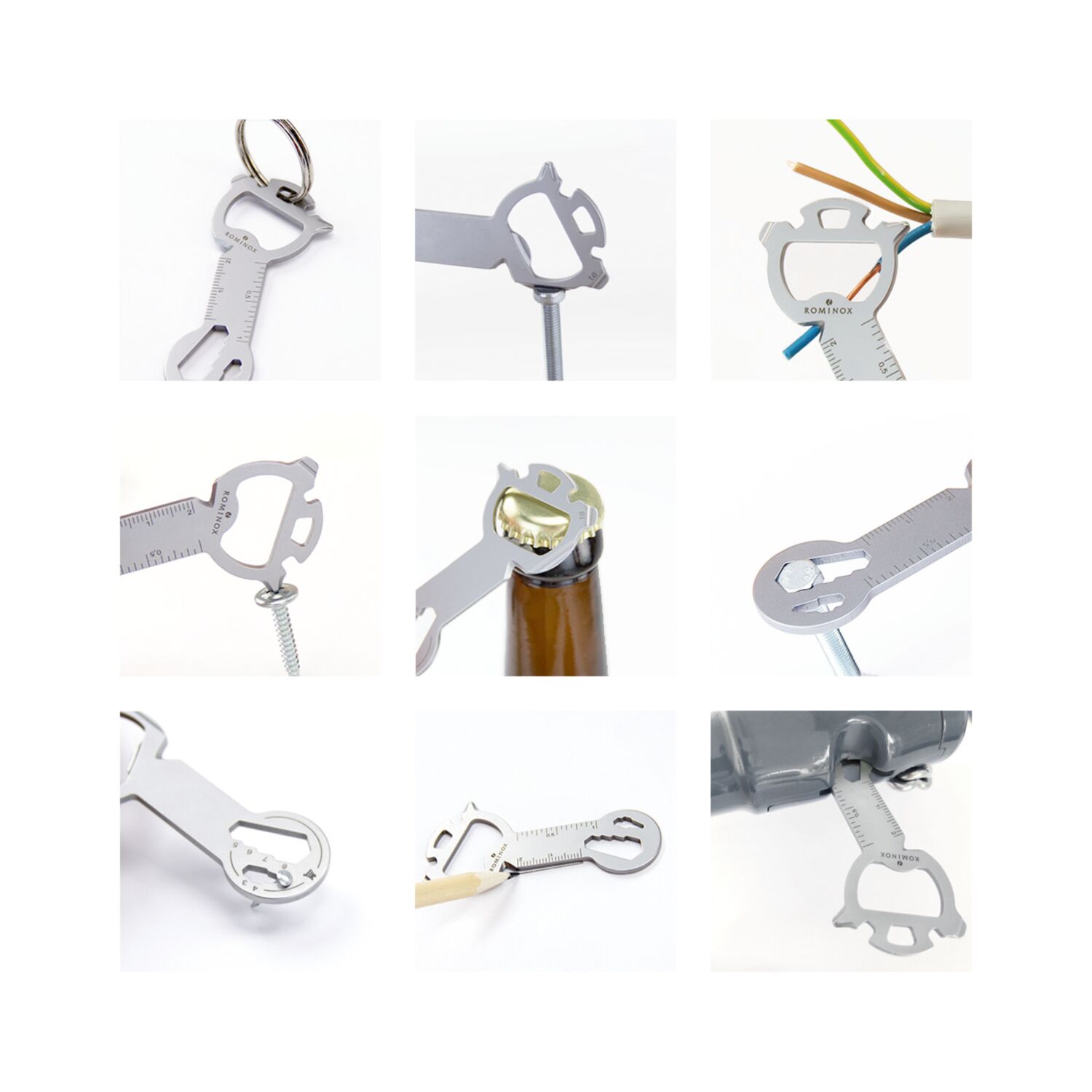 ROMINOX® Key Tool // Snake - 19 Funktionen