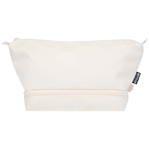 Trip Aware™ Recycelter Reisekulturbeutel 6 L  - offwhite