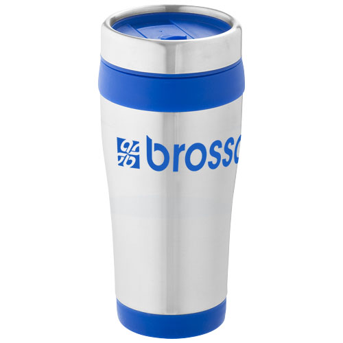 Elwood 410 ml Isolierbecher - silber / blau