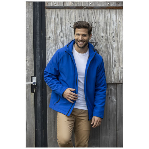 Notus wattierte Softshell Herrenjacke - navy / XL