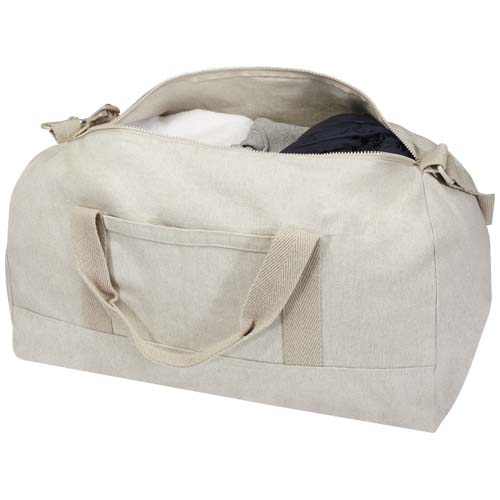 Trace 500 g/m² Aware™ recycelte Reisetasche 50 L  - oatmeal