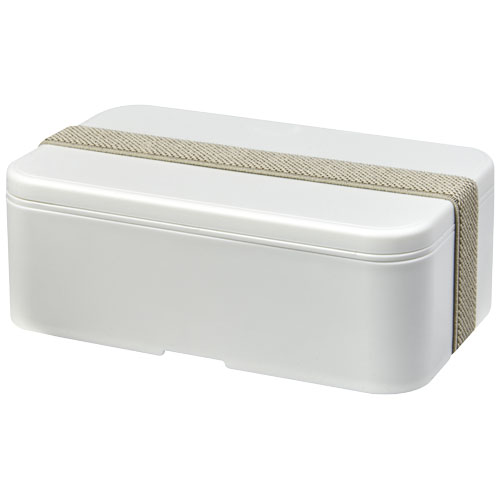 MIYO Renew 700 ml Lunchbox - elfenbeinweiß / kieselgrau