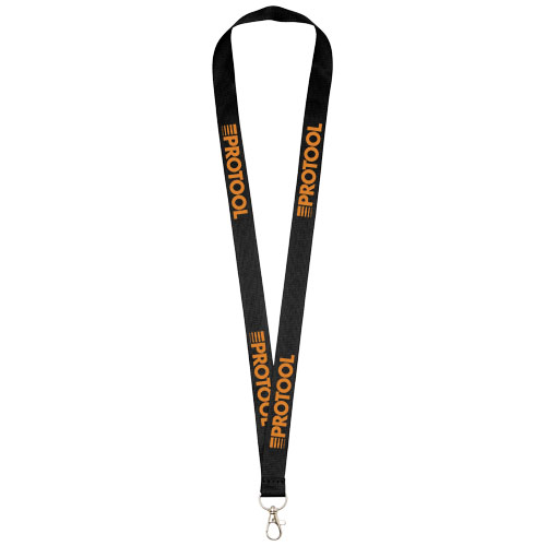 Impey Lanyard mit praktischem Haken - schwarz