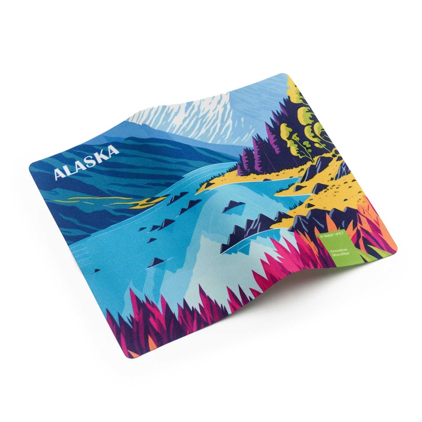 POLYCLEAN rPET Displaytuch 20x20 cm im Pergaminbeutel, All-Inclusive-Paket 