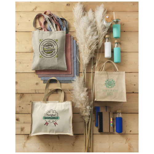 Chennai Jute Tragetasche 16L - natur