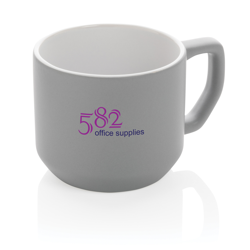 Moderne Keramiktasse, 350ml