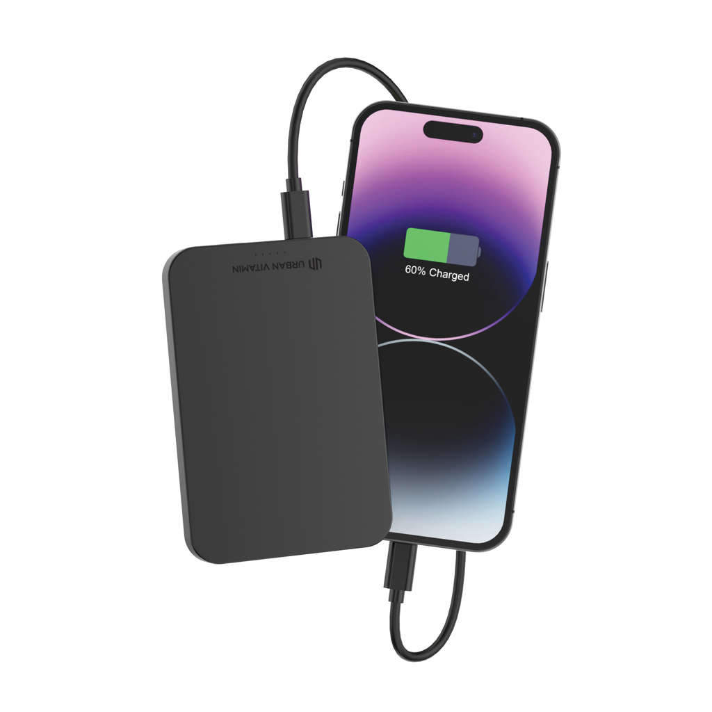 Urban Vitamin Richmond 5000mAh Powerbank aus RCS Plastik/Alu