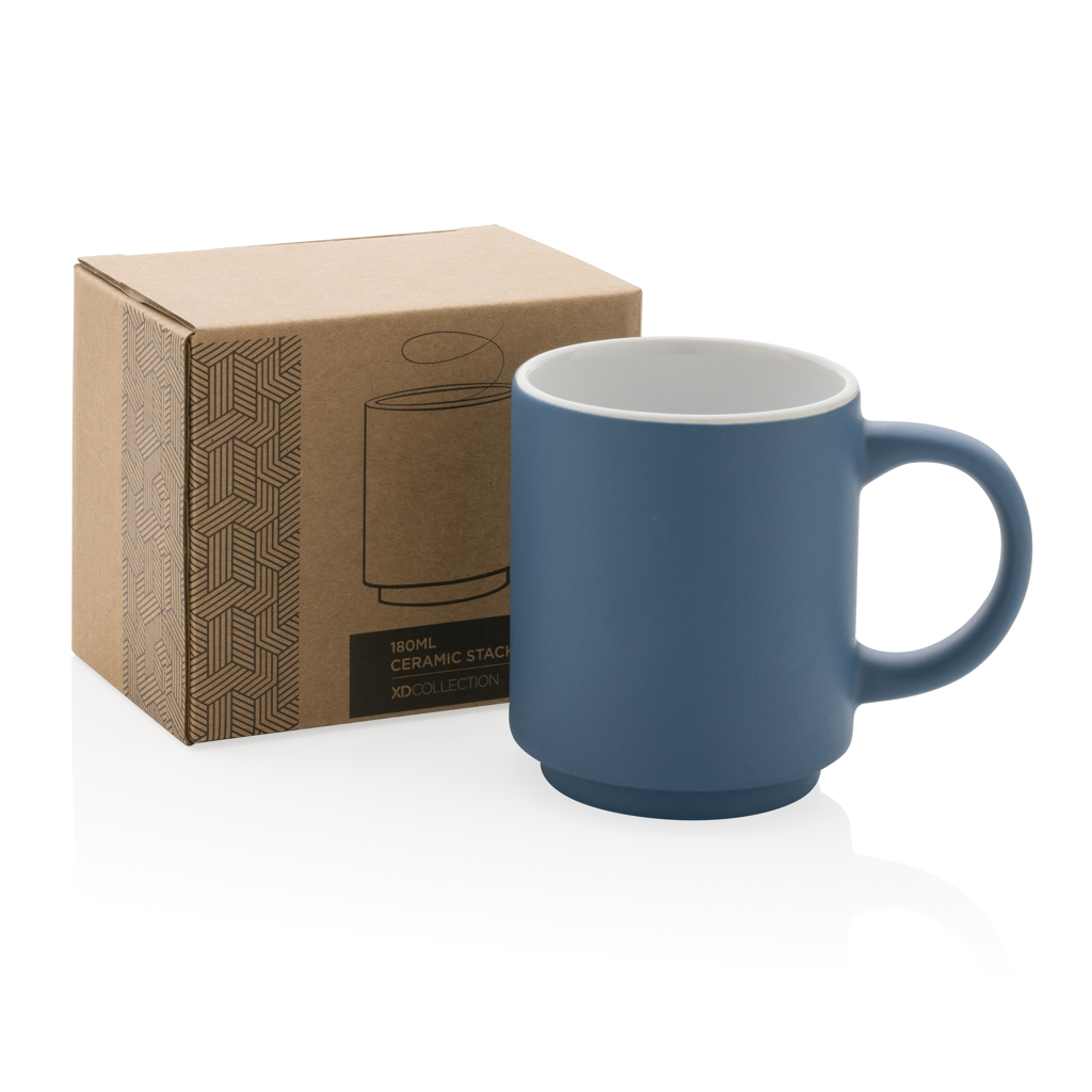 Stapelbare Keramiktasse, 180ml