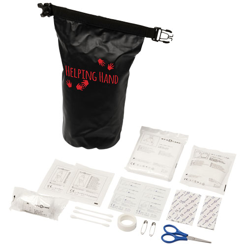 Alexander 30-teiliges Erste-Hilfe-Set mit wasserfester Tasche - schwarz