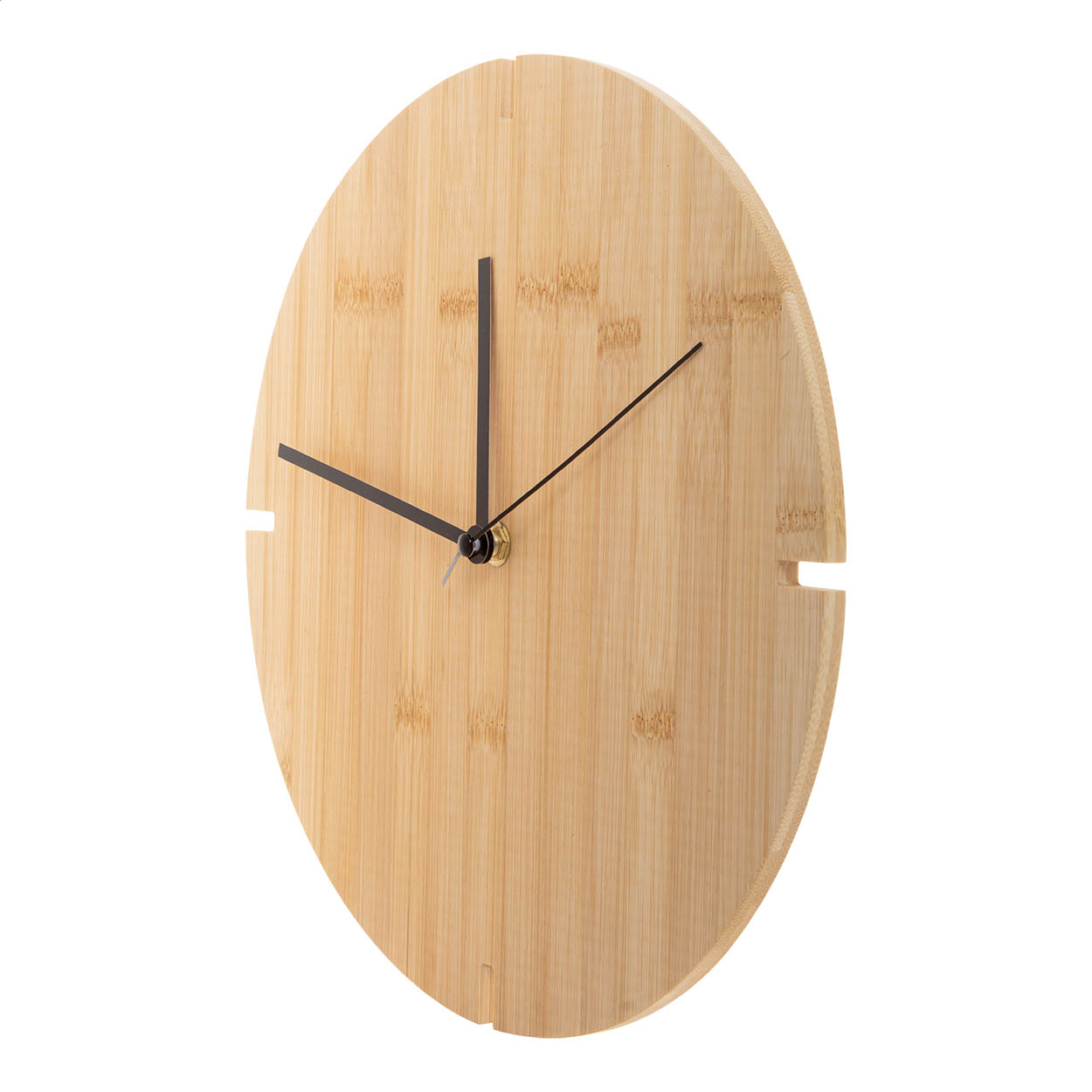 Wanduhr aus Bambus