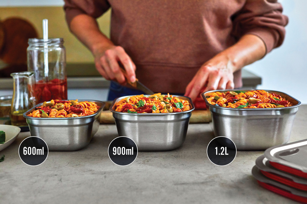 Black+Blum 3-tlg. Mealprep Box Set - klein, medium, groß