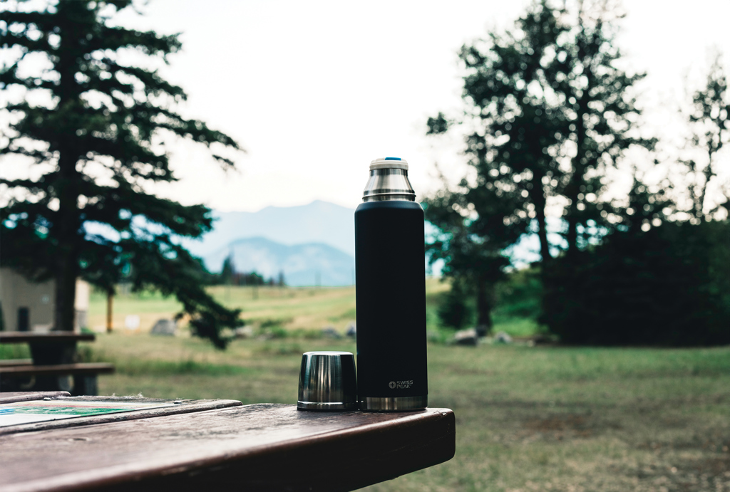 Swiss Peak Elite  1l Kupfer Vakuum Flasche