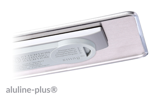 Namensschild aluline-plus® 38 "system"