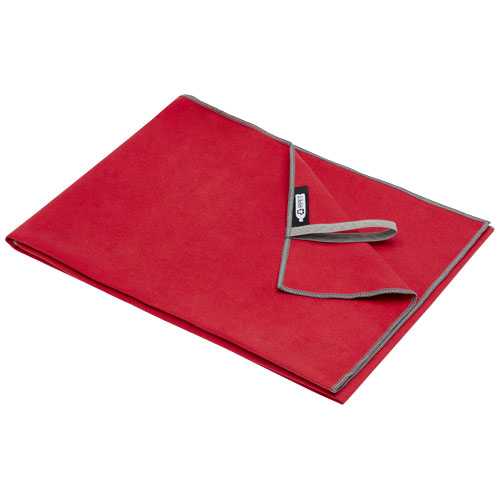 Pieter ultraleichtes und schnell trocknendes GRS Handtuch 50 × 100 cm - rot