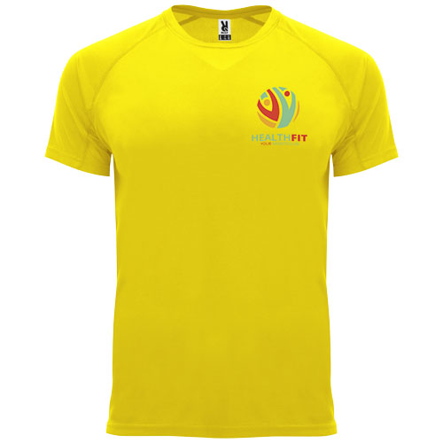 Bahrain 135 g/m² Sport T-Shirt für Herren - gelb / S
