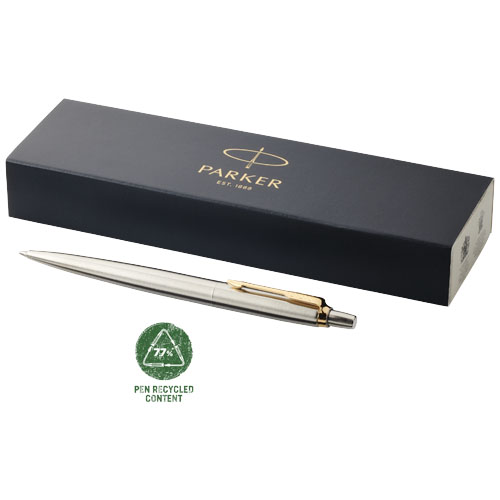 Parker Jotter Edelstahl Kugelschreiber (blaue Mine)
