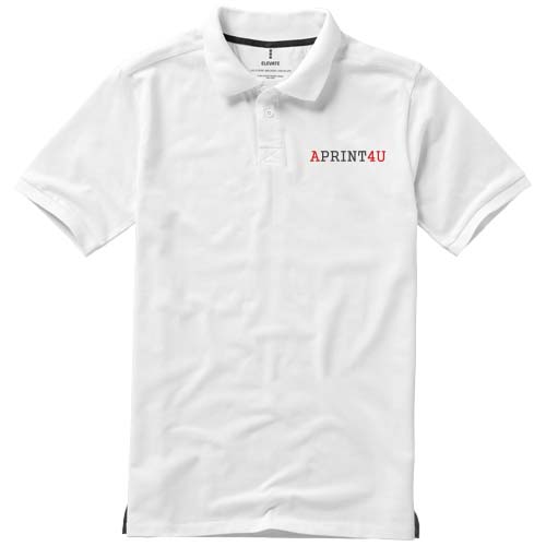 Calgary 200 g/m² Poloshirt für Herren - weiss / XS