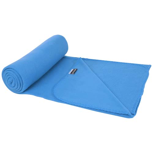 Willow GRS RPET Decke aus Polar Fleece - processblau