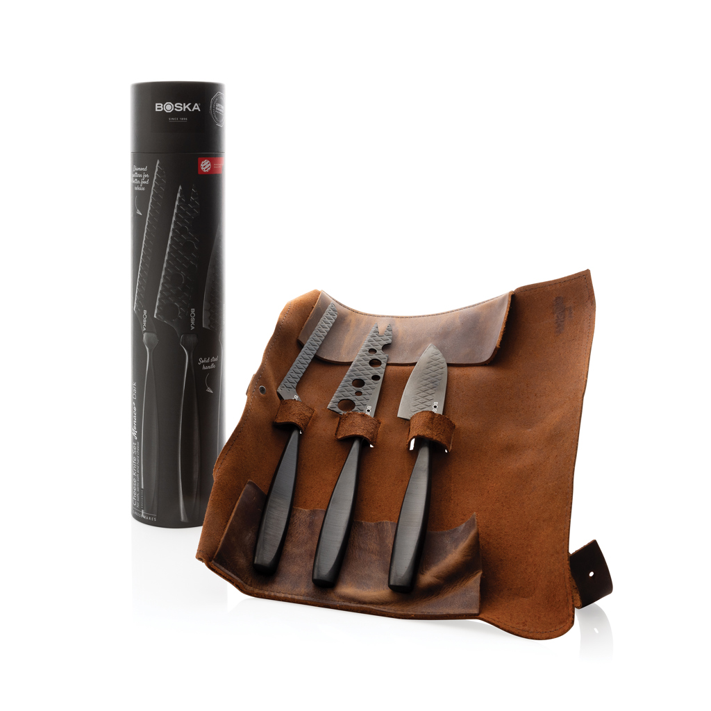 BOSKA Käsemesserset Monaco+ Black