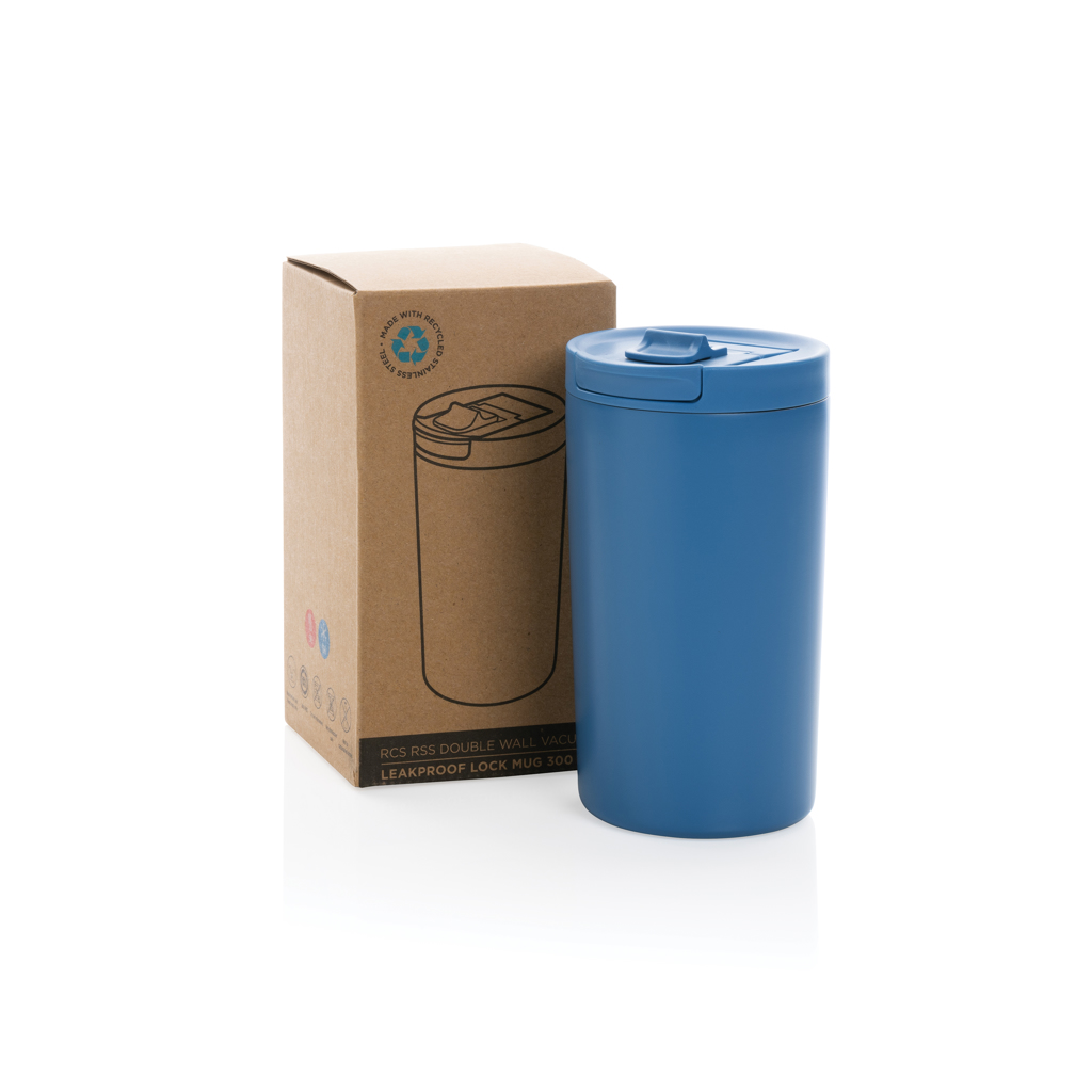 Doppelwandiger Vakuum-Becher aus RCS recyceltem SS