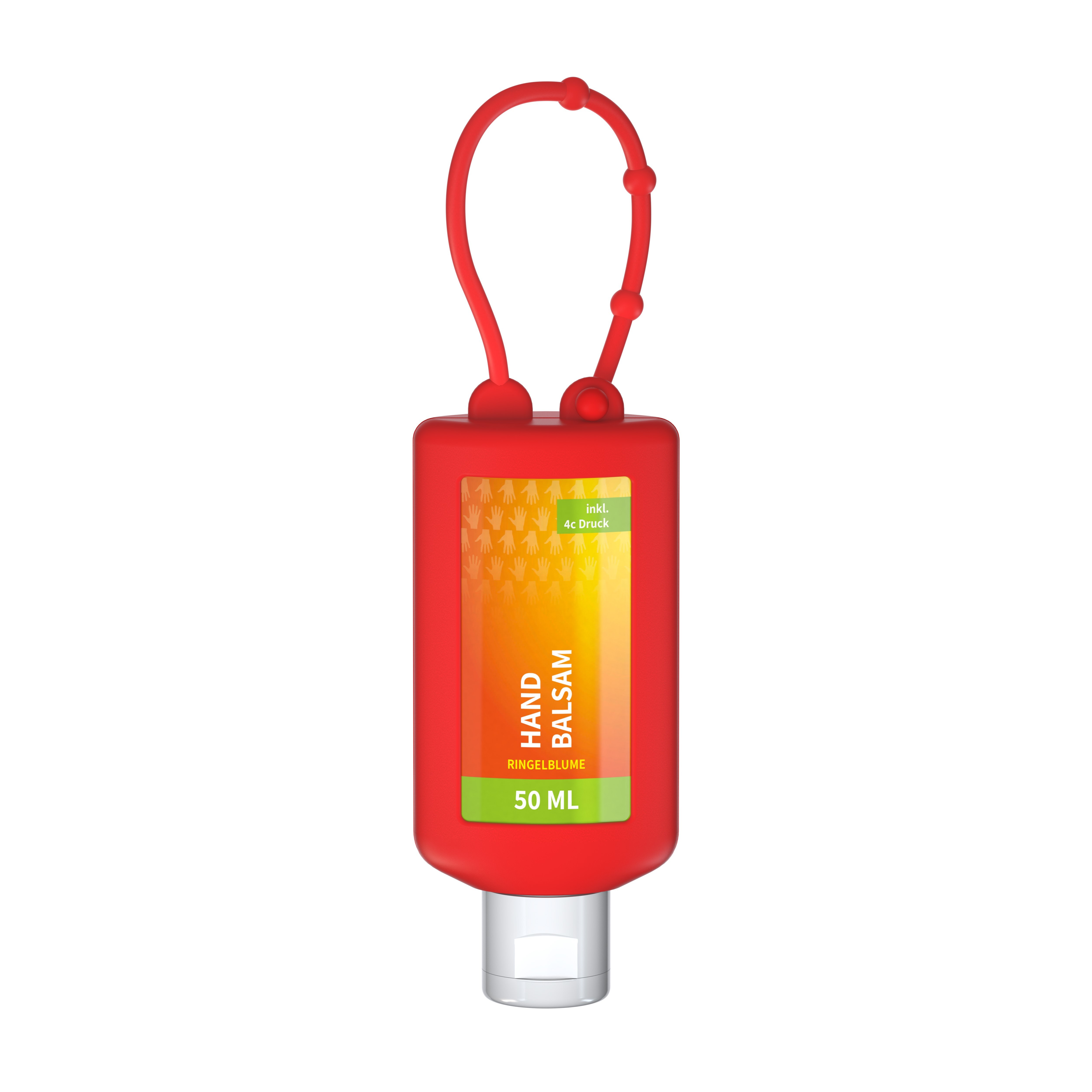 Handbalsam Ringelblume, 50 ml Bumper rot, Body Label (R-PET)