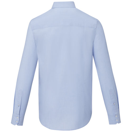 Cuprite Langarm Shirt aus Bio-Baumwolle für Herren - hellblau / XS