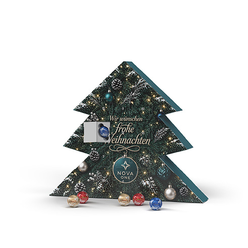 Lindt Lindor Adventskalender "Tannenbaum" Eco