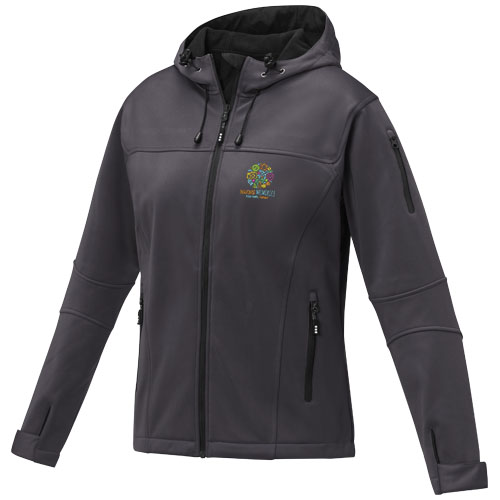 Match Softshelljacke für Damen - storm grey / S