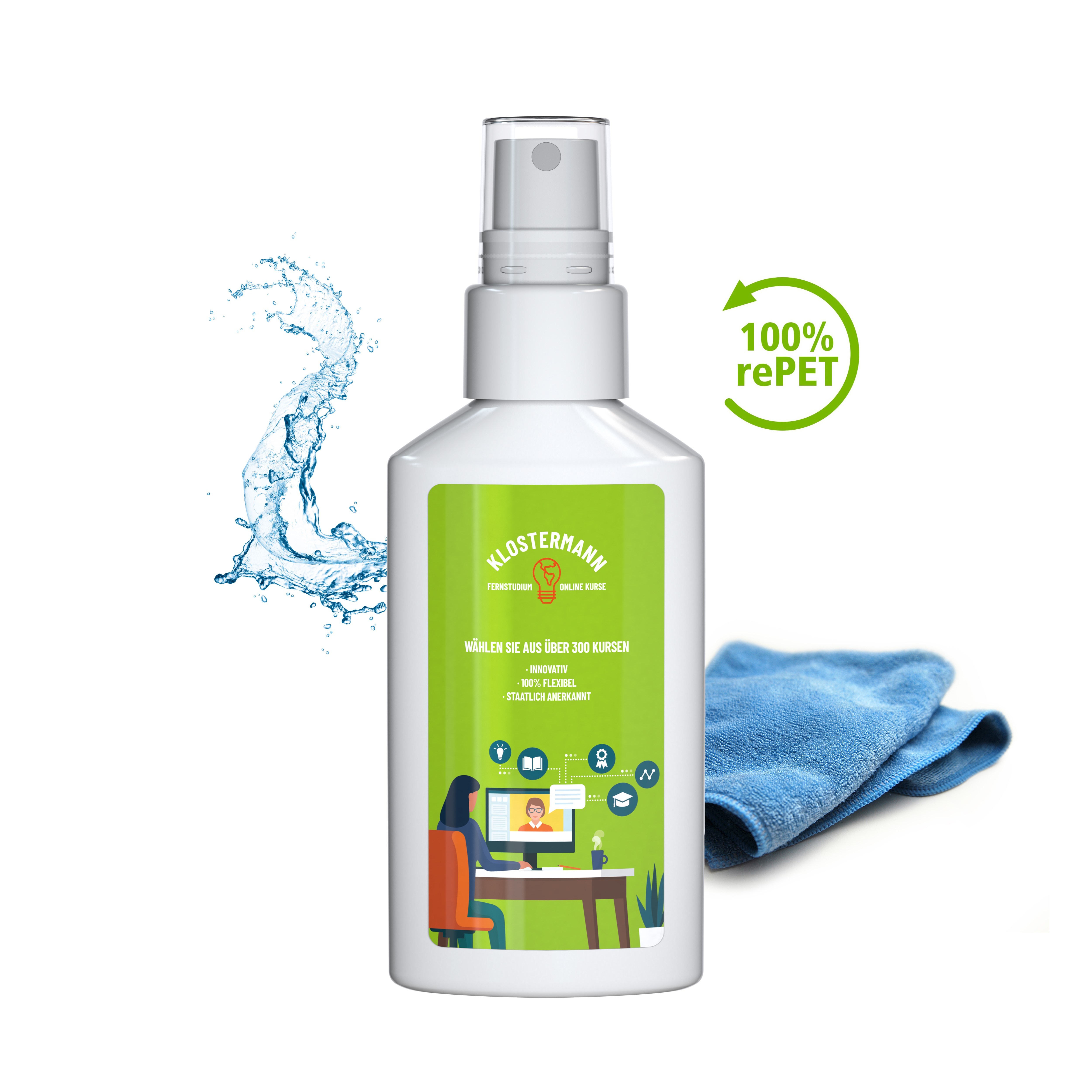 Smartphone & Arbeitsplatz-Reiniger, 50 ml, Body Label