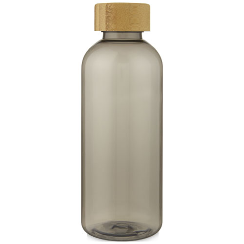 Ziggs 650 ml Sportflasche aus recyceltem Kunststoff - charcoal transparent
