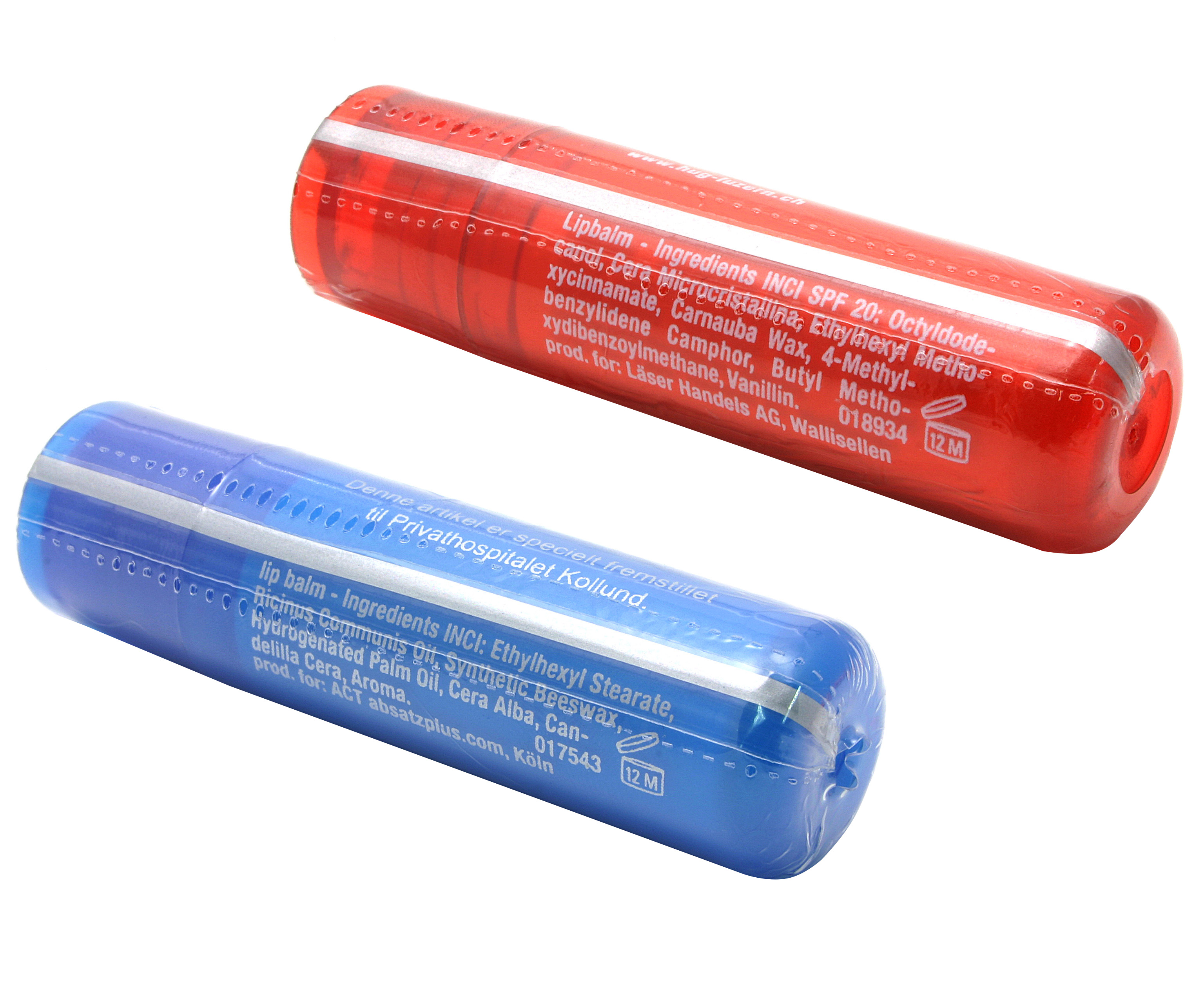 Lippenpflegestift in der Schutzfolie "Lipcare Sleeve"
