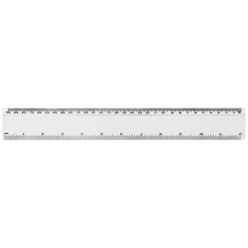 Renzo 30 cm Kunststofflineal - transparent klar