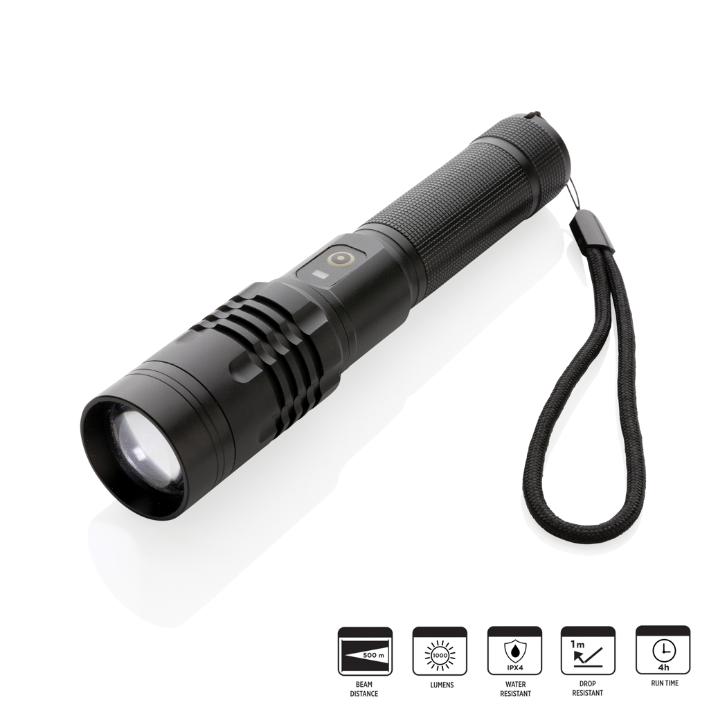 Gear X wiederaufladbare USB Taschenlampe