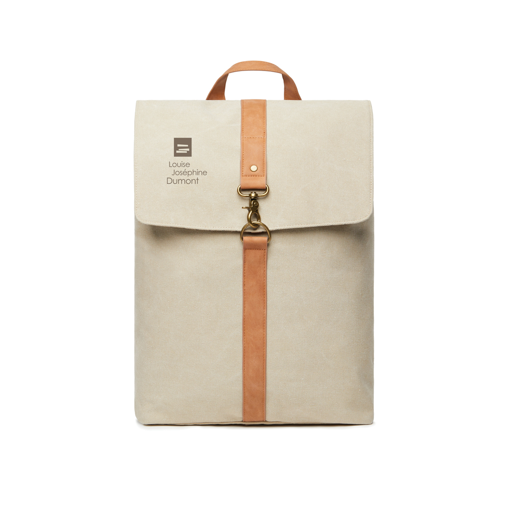 VINGA Bosler Rucksack aus GRS recyceltem Canvas