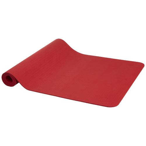 Virabha Yogamatte aus recyceltem TPE - rot
