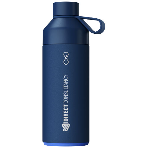 Big Ocean Bottle 1 L vakuumisolierte Flasche - ozeanblau