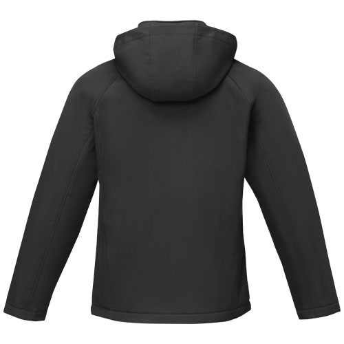 Notus wattierte Softshell Herrenjacke - schwarz / M