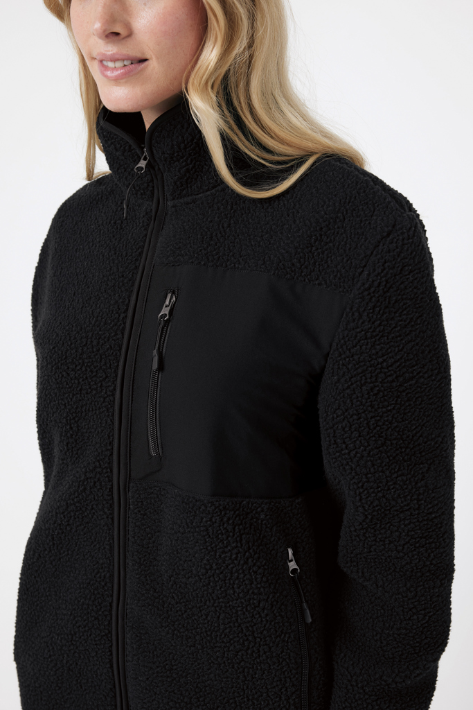 IQONIQ Diran Fleecejacke aus recyceltem Polyesterflor