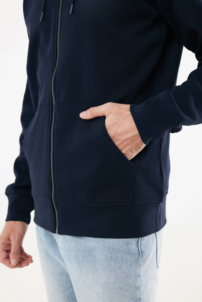 IQONIQ Abisko Zip-Kapuzenpullover aus recycelter Baumwolle