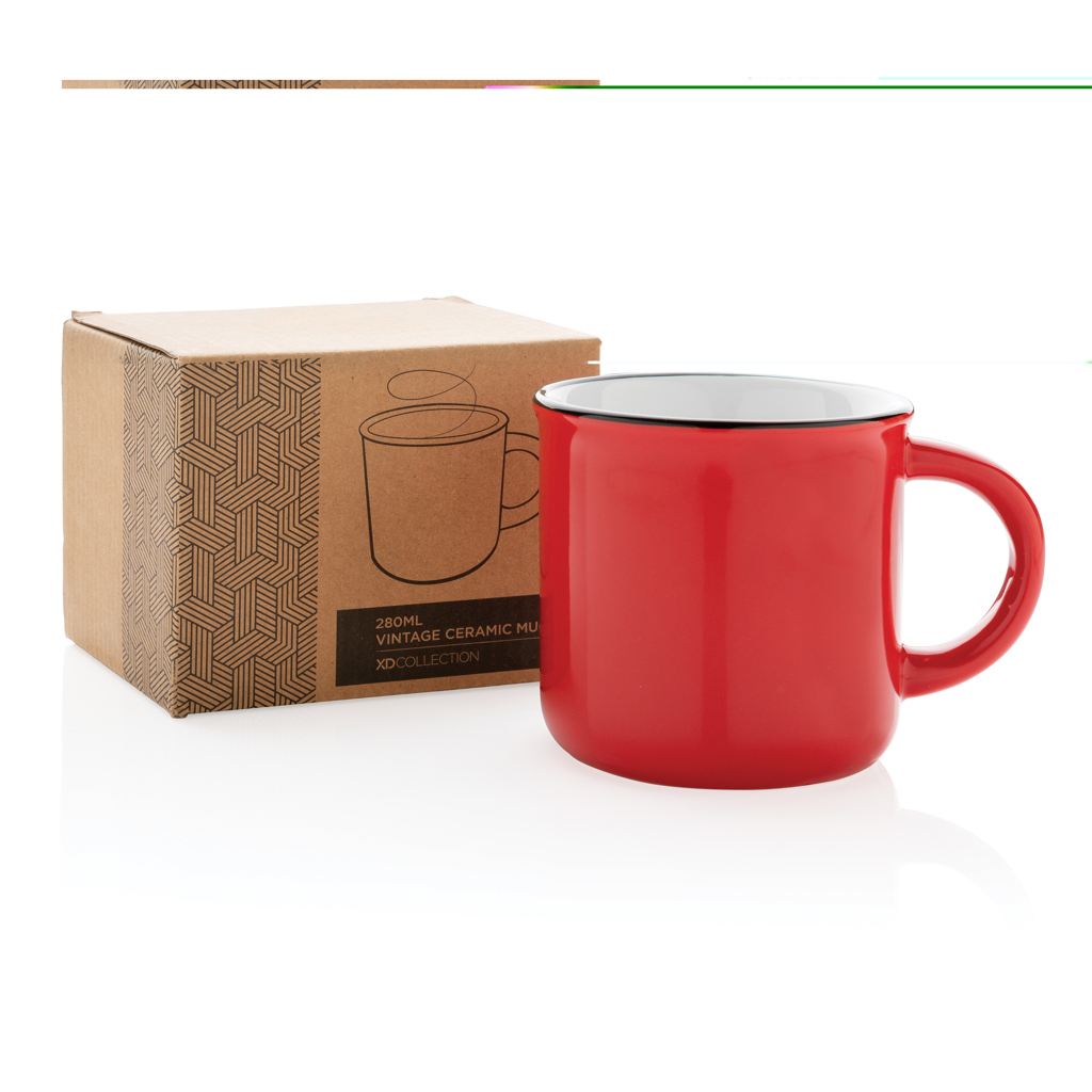 Vintage Keramiktasse, 280ml
