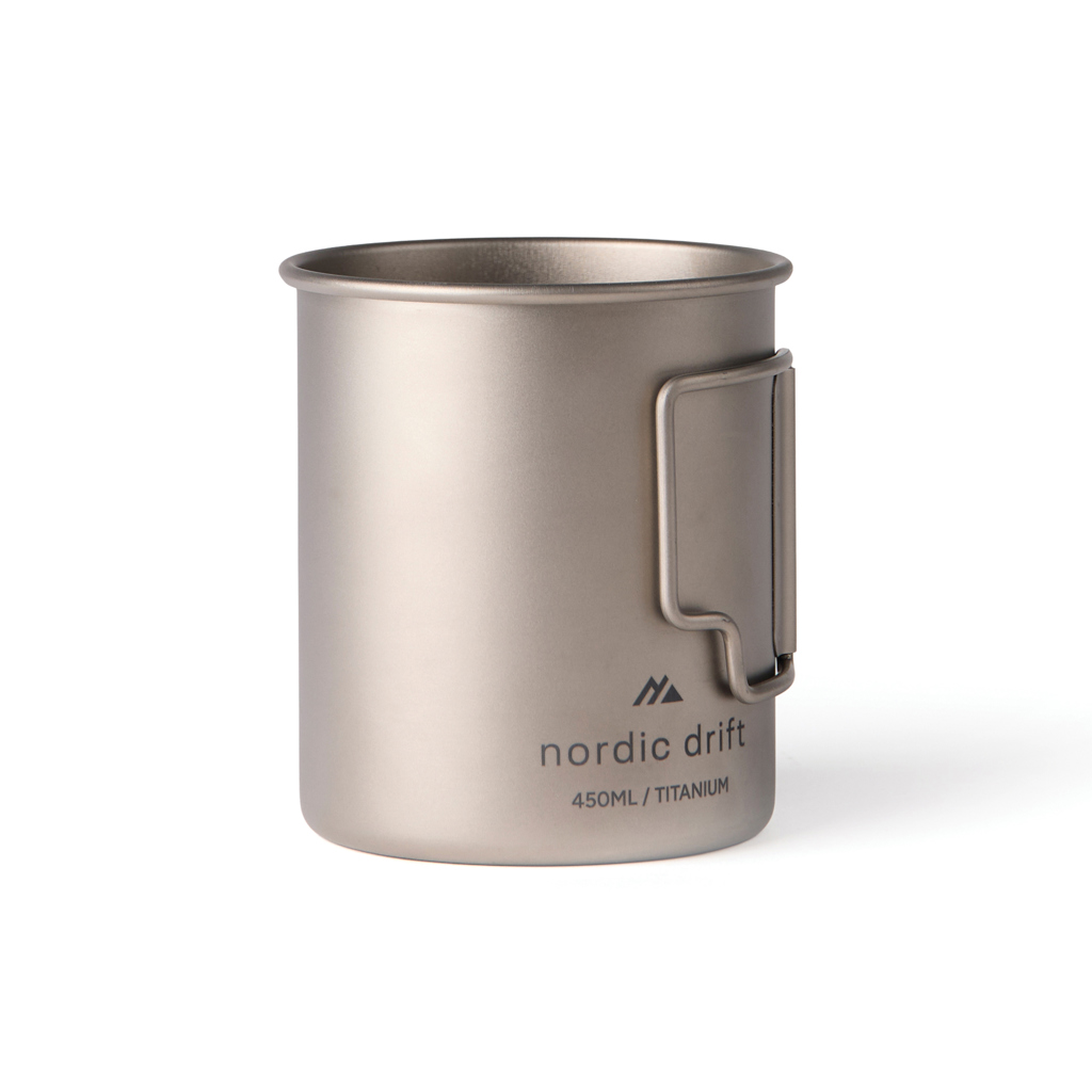 Nordic Drift Trail Ultraleichte Titan-Becher 450ml