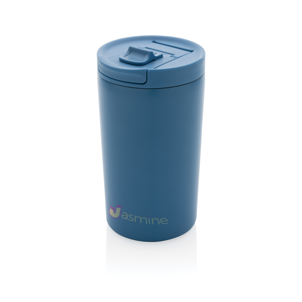 Doppelwandiger Vakuum-Becher aus RCS recyceltem SS
