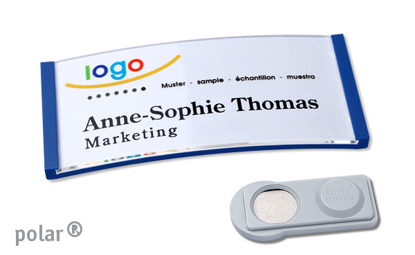 Namensschild polar® 30 "quick-print"