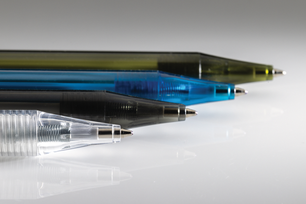 GRS rPET X8 transparenter Stift