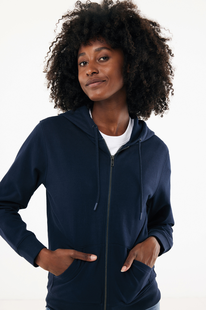 IQONIQ Abisko Zip-Kapuzenpullover aus recycelter Baumwolle
