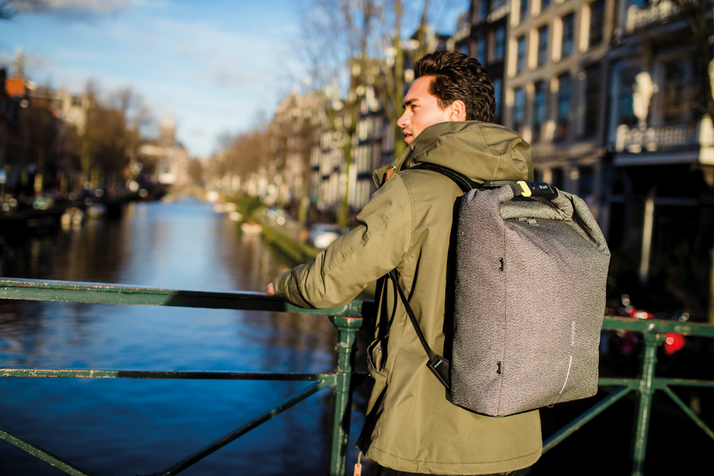 Urban schnitthemmender Anti-Diebstahl-Rucksack