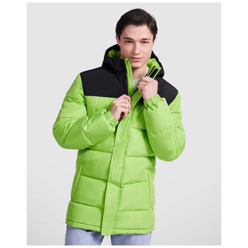 Tallin Steppjacke Unisex - rot / schwarz / S